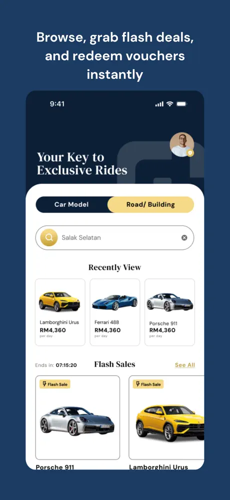 Alphard car rental service