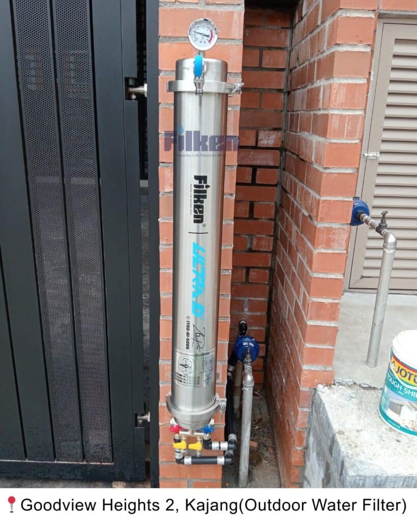 Water filter installation KL
